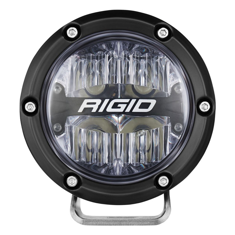 Rigid 360-Series 4" RGBW Drive Optic with RGBW Backlight LED Light Pods - Aspire Auto Accessories