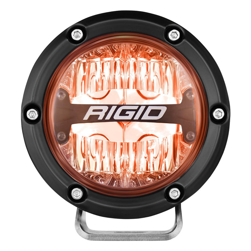 Rigid 360-Series 4" RGBW Drive Optic with RGBW Backlight LED Light Pods - Aspire Auto Accessories