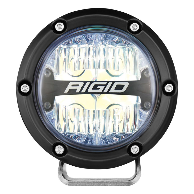 Rigid 360-Series 4" RGBW Drive Optic with RGBW Backlight LED Light Pods - Aspire Auto Accessories