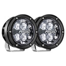 Rigid 360-Series 4" RGBW Spot Optic with RGBW Backlight LED Light Pods - Aspire Auto Accessories