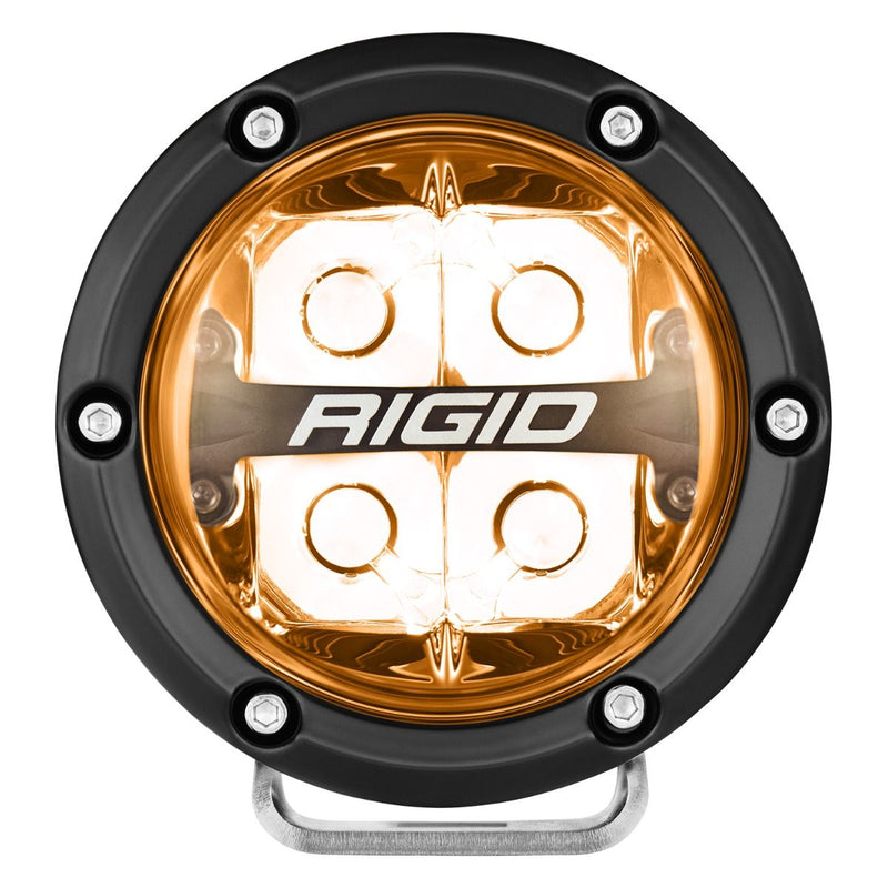 Rigid 360-Series 4" RGBW Spot Optic with RGBW Backlight LED Light Pods - Aspire Auto Accessories