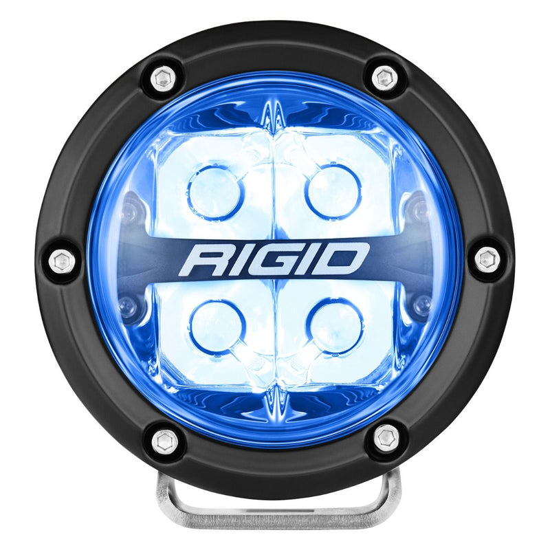 Rigid 360-Series 4" RGBW Spot Optic with RGBW Backlight LED Light Pods - Aspire Auto Accessories