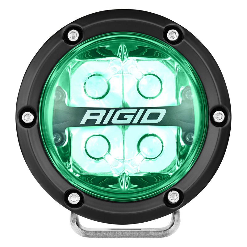Rigid 360-Series 4" RGBW Spot Optic with RGBW Backlight LED Light Pods - Aspire Auto Accessories