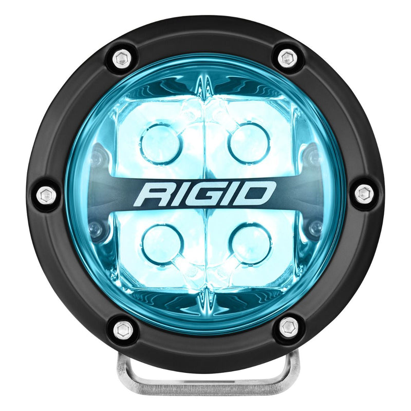 Rigid 360-Series 4" RGBW Spot Optic with RGBW Backlight LED Light Pods - Aspire Auto Accessories