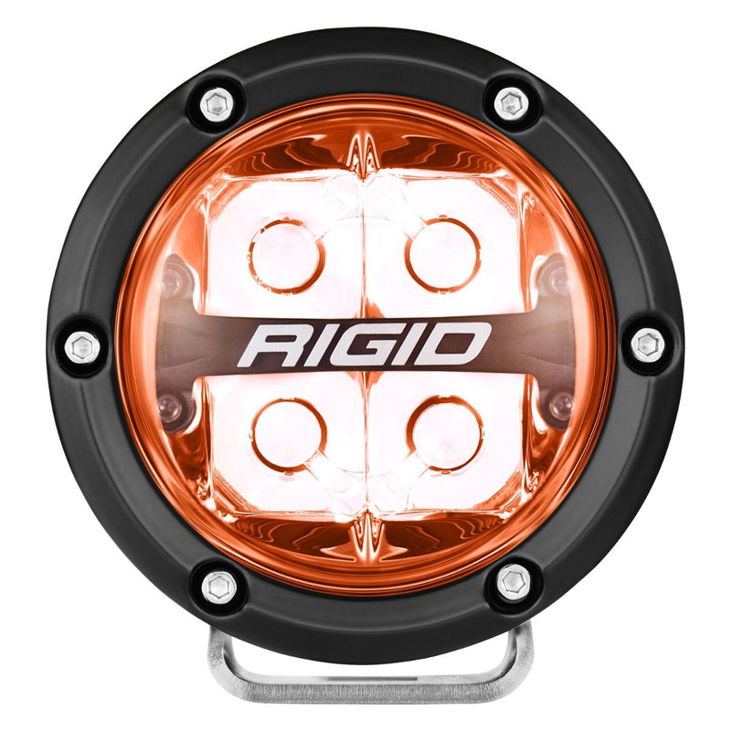 Rigid 360-Series 4" RGBW Spot Optic with RGBW Backlight LED Light Pods - Aspire Auto Accessories