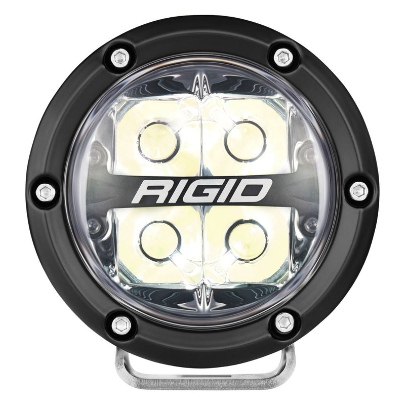 Rigid 360-Series 4" RGBW Spot Optic with RGBW Backlight LED Light Pods - Aspire Auto Accessories
