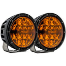 Rigid 360-Series 6" Amber Pro Lens Spot Optic LED Light Pods - Aspire Auto Accessories
