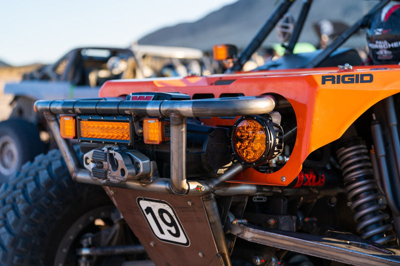 Rigid 360-Series 6" Amber Pro Lens Spot Optic LED Light Pods - Aspire Auto Accessories