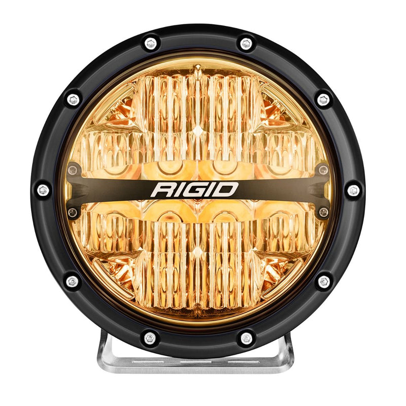 Rigid 360-Series 6" RGBW Drive Optic with RGBW Backlight LED Light Pods - Aspire Auto Accessories