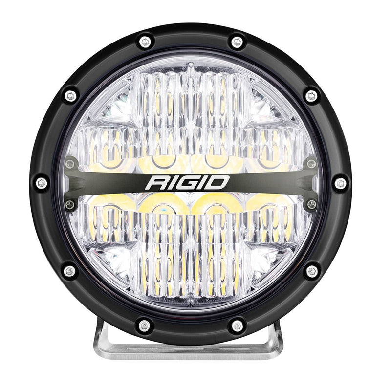 Rigid 360-Series 6" RGBW Drive Optic with RGBW Backlight LED Light Pods - Aspire Auto Accessories