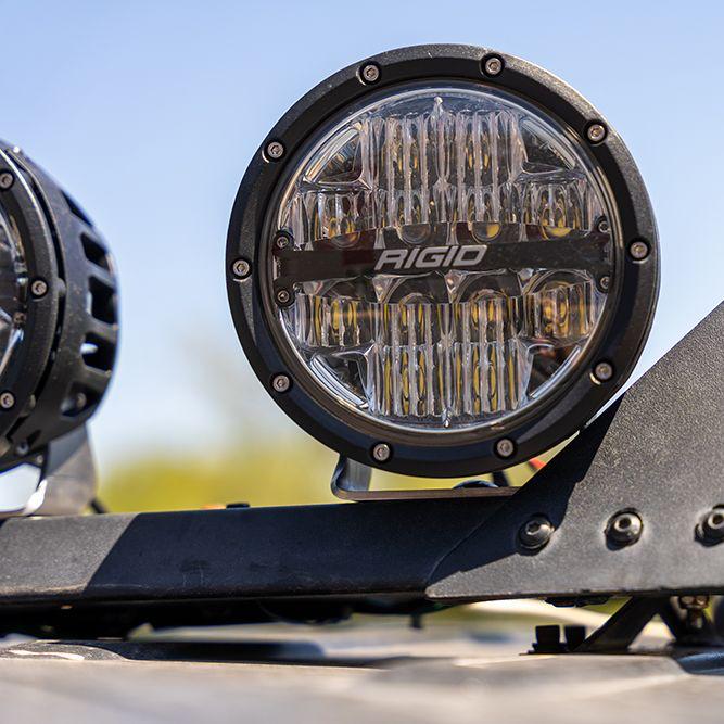 Rigid 360-Series 6" RGBW Drive Optic with RGBW Backlight LED Light Pods - Aspire Auto Accessories