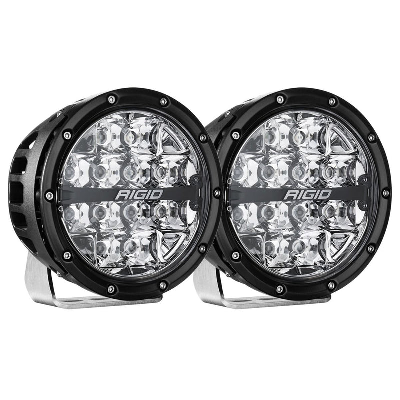 Rigid 360-Series 6" RGBW Spot Optic with RGBW Backlight LED Light Pods - Aspire Auto Accessories