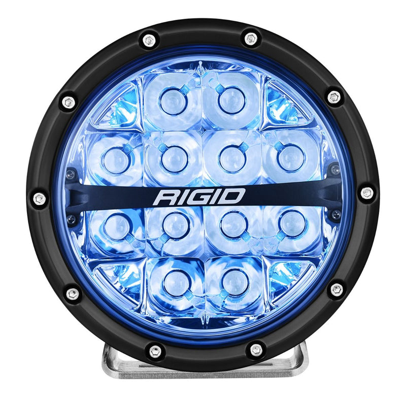 Rigid 360-Series 6" RGBW Spot Optic with RGBW Backlight LED Light Pods - Aspire Auto Accessories