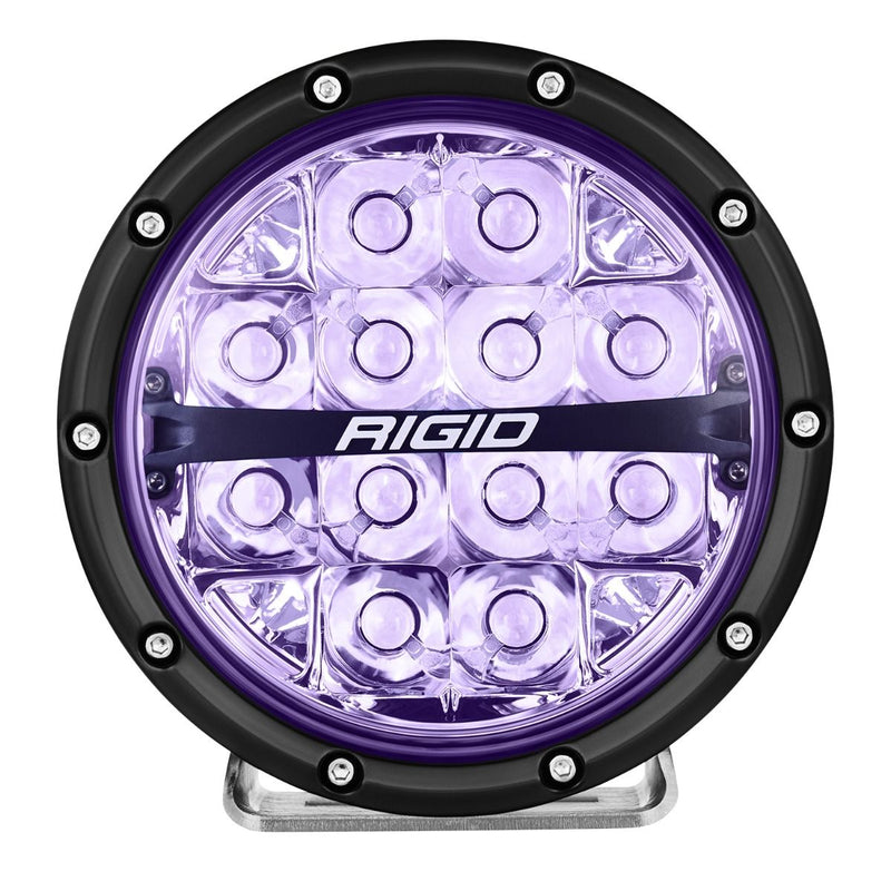 Rigid 360-Series 6" RGBW Spot Optic with RGBW Backlight LED Light Pods - Aspire Auto Accessories
