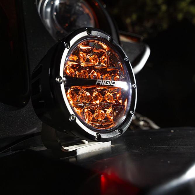 Rigid 360-Series 6" RGBW Spot Optic with RGBW Backlight LED Light Pods - Aspire Auto Accessories