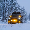 Rigid D-SS Amber Pro Lens Spot Optic LED Light Pods - Aspire Auto Accessories