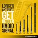 Ronin Jeep Smartlock™ Short Flexible Antenna (8 Inch) - Aspire Auto Accessories