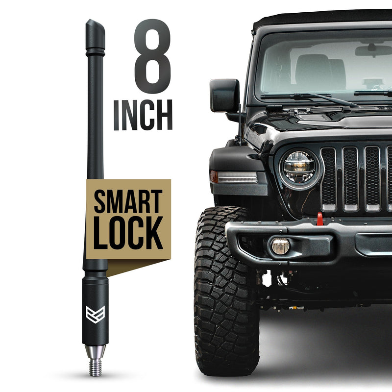 Ronin Jeep Smartlock™ Short Flexible Antenna (8 Inch) - Aspire Auto Accessories