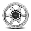 RR2-H FLOW FORMED 17x8.5 Hybrid Beadlock | BRUSHED ALUMINUM - Aspire Auto Accessories