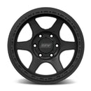 RR2-H FLOW FORMED 17x8.5 Hybrid Beadlock | MATTE BLACK - Aspire Auto Accessories