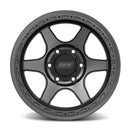 RR2-H FLOW FORMED 17x8.5 Hybrid Beadlock | MATTE GUNMETAL - Aspire Auto Accessories