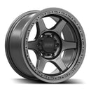 RR2-H FLOW FORMED 17x8.5 Hybrid Beadlock | MATTE GUNMETAL - Aspire Auto Accessories