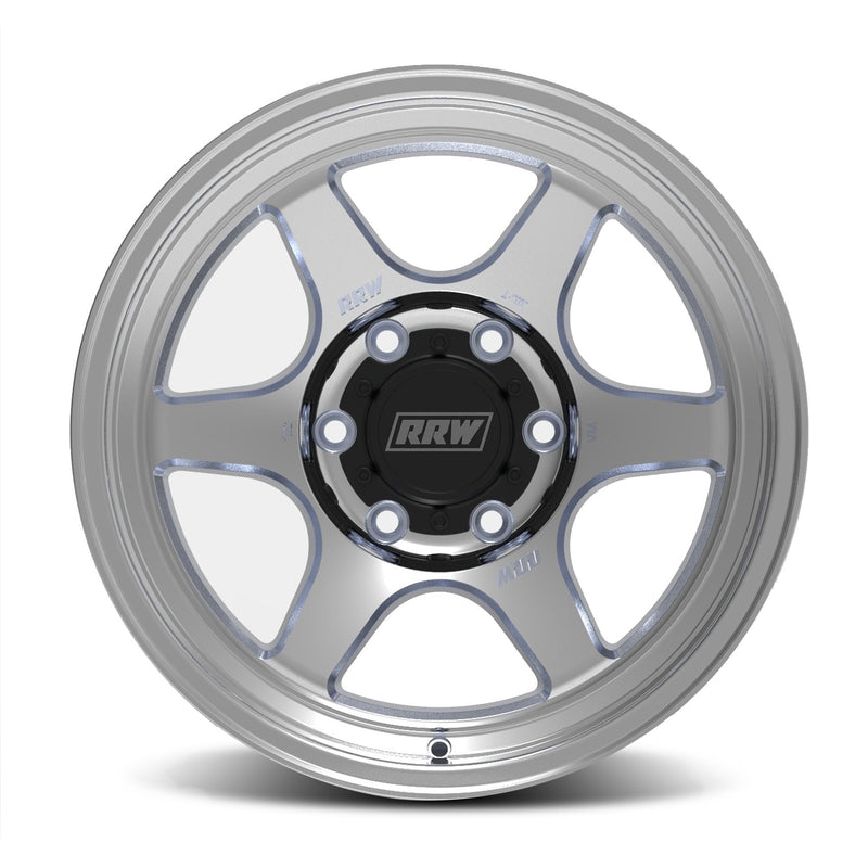 RRW RR2-S Flow Formed Wheel - Brushed Aluminum