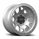 RR5-H FLOW FORMED 17x8.5 Hybrid Beadlock | BRUSHED ALUMINUM - Aspire Auto Accessories