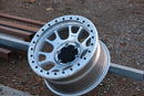 RR5-H FLOW FORMED 17x8.5 Hybrid Beadlock | BRUSHED ALUMINUM - Aspire Auto Accessories