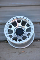 RR5-H FLOW FORMED 17x8.5 Hybrid Beadlock | BRUSHED ALUMINUM - Aspire Auto Accessories