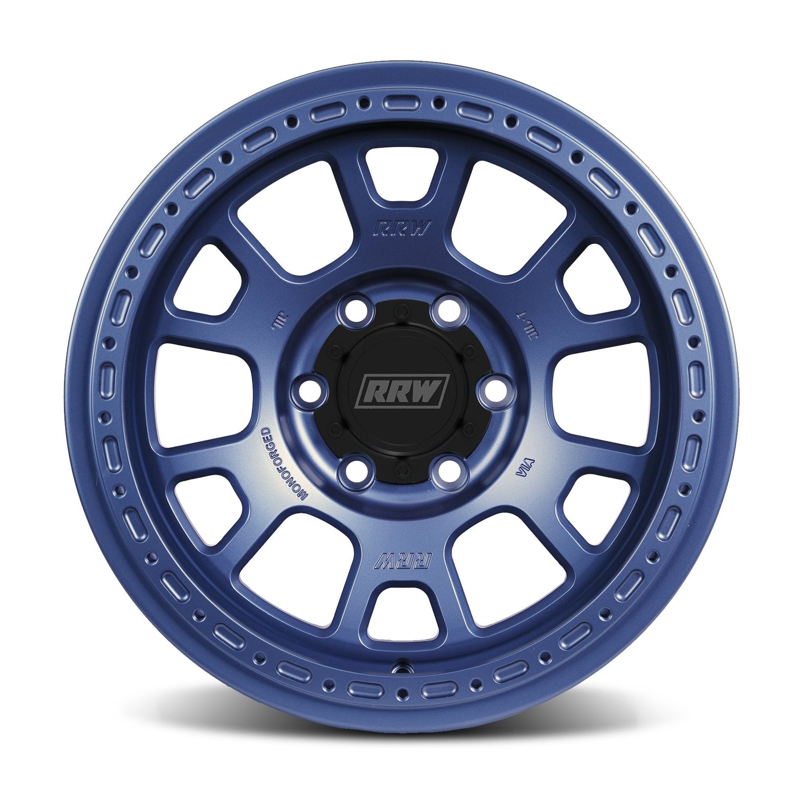 RRW RS5-H Hybrid Monoforged Wheel - Graphite Blue