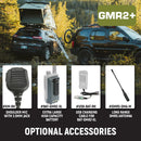 Rugged GMR2 PLUS GMRS and FRS Two Way Handheld Radio - Aspire Auto Accessories