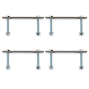 Rugged Mount Sandwich Plate Hardware - Aspire Auto Accessories