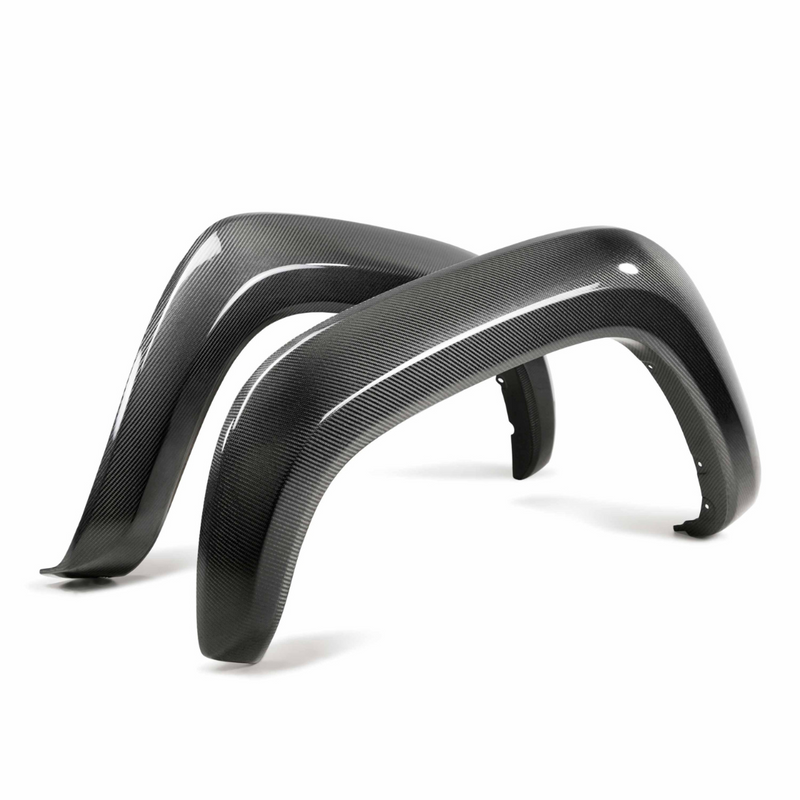 Seibon Carbon Fiber Front Fender Flares for Tacoma (2016-2023) - Aspire Auto Accessories