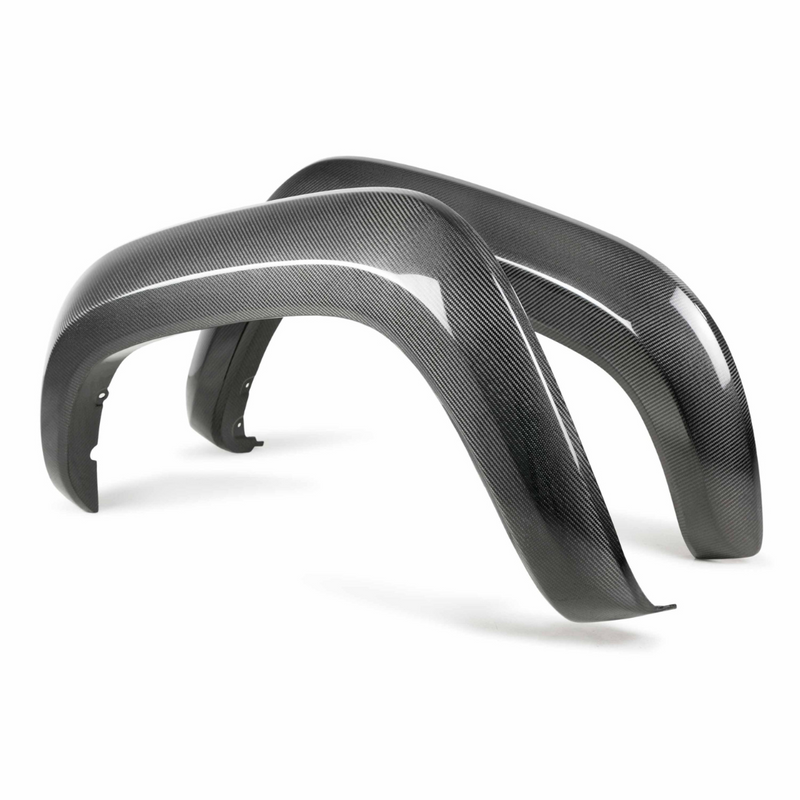 Seibon Carbon Fiber Front Fender Flares for Tacoma (2016-2023) - Aspire Auto Accessories