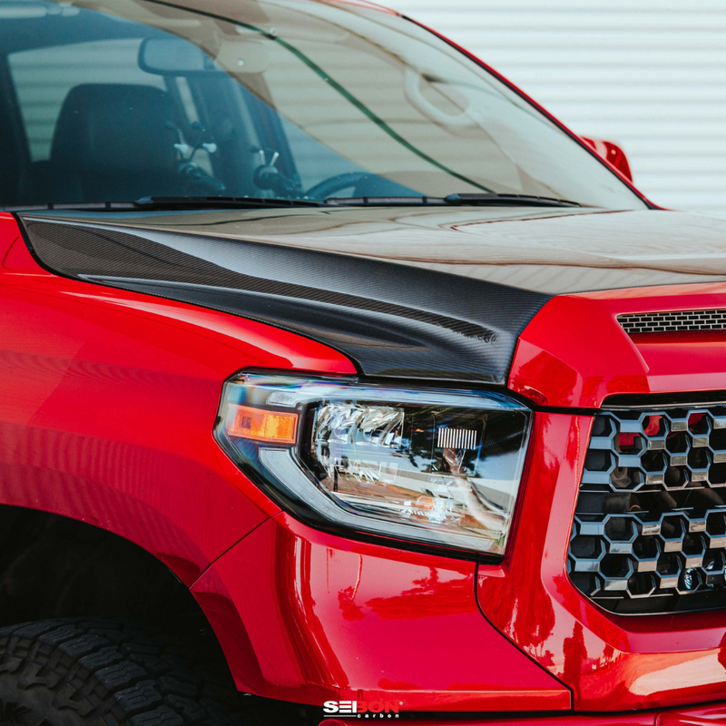 Seibon Carbon Fiber OEM-Style Hood for Tundra (2014-2021) - Aspire Auto Accessories