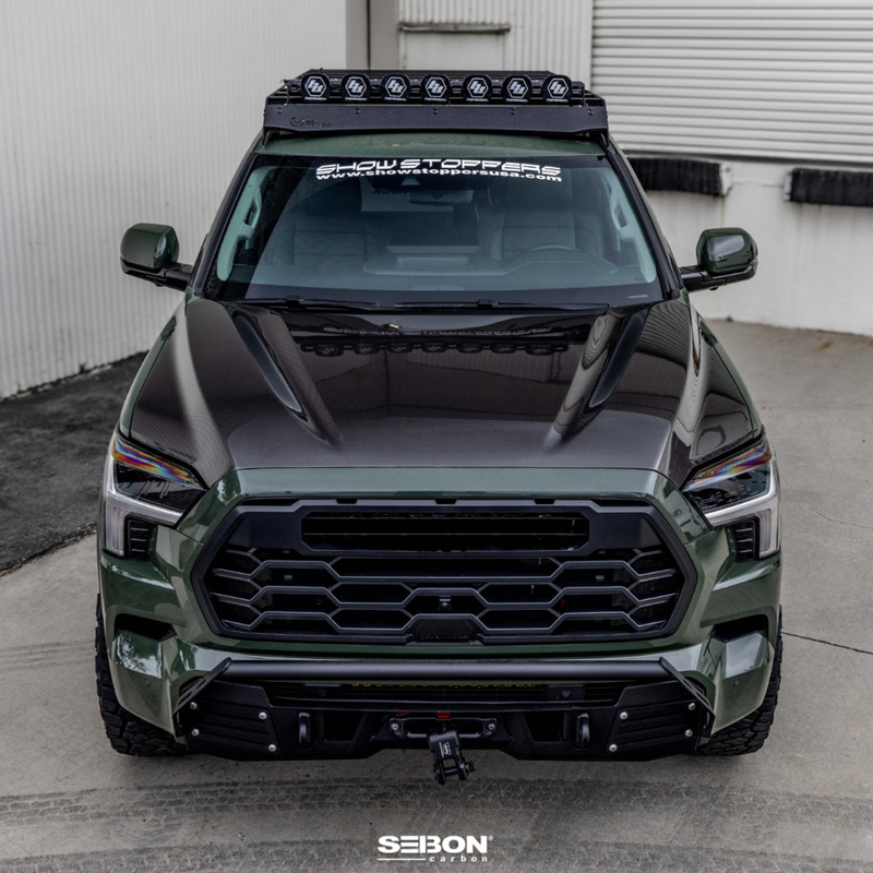 Seibon Carbon Fiber OEM-Style Hood for Tundra (2022-2025)