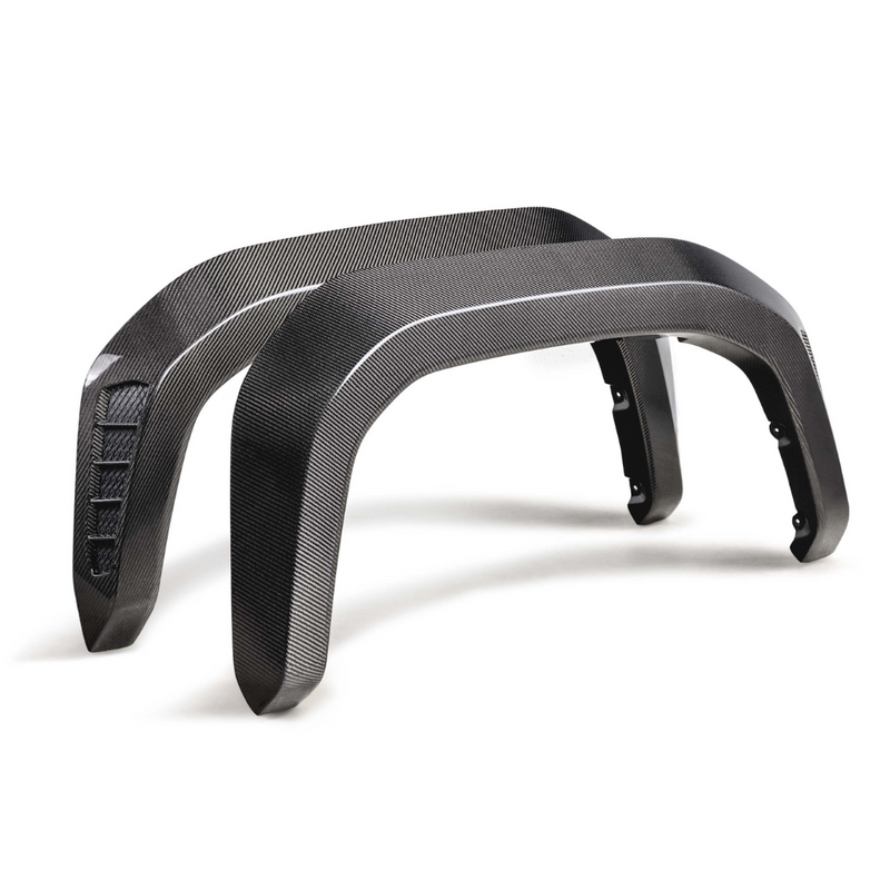 Seibon Carbon Fiber Rear Fender Flares for Tacoma (2024-2025) - Aspire Auto Accessories