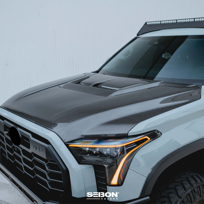 Seibon Carbon Fiber RR-Style Hood for Tundra (2022-2024)
