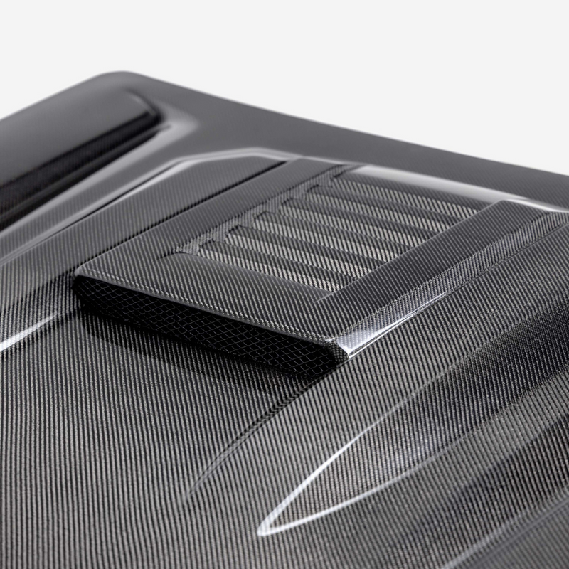 Seibon Carbon Fiber TR-Style Hood for Tacoma (2024+)/4Runner (2025+) - Aspire Auto Accessories