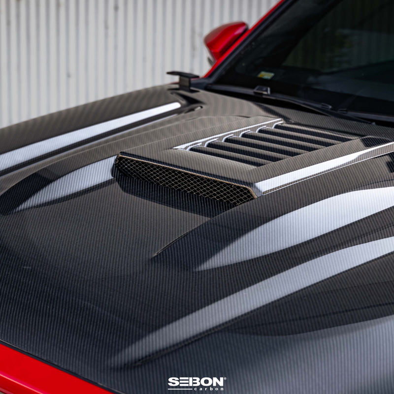 Seibon Carbon Fiber TR-Style Hood for Tacoma (2024+)/4Runner (2025+) - Aspire Auto Accessories