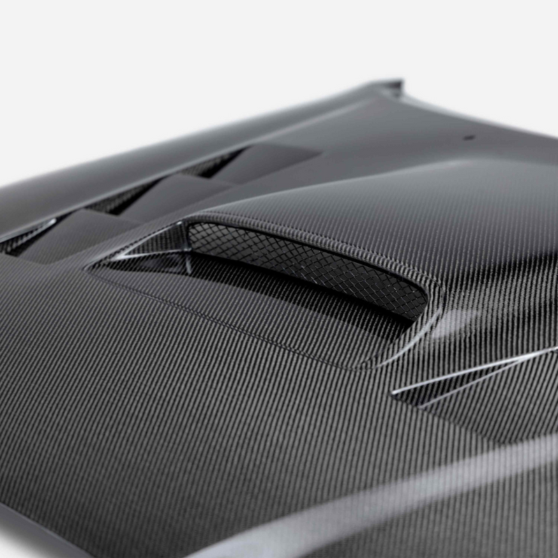 Seibon Carbon Fiber TS-Style Hood for Tacoma (2005-2011) - Aspire Auto Accessories