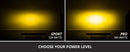 Diode Dynamics SS30 Yellow LED Light Bar (Single) - Aspire Auto Accessories