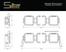 SS5 CrossLink 5-Pod 31.5-inch LED Light Bar (one)