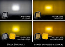 Diode Dynamics SS5 LED Pod Cover - Yellow (Single) - Aspire Auto Accessories