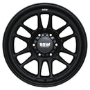 RAPTOR / MATTE BLACK / 17X9.0 -12 - Aspire Auto Accessories