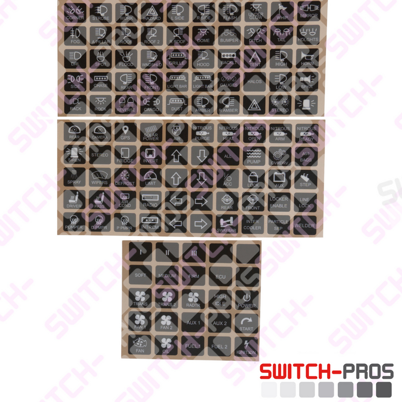 Switch Pros SP9100 Switch Panel Power System - Aspire Auto Accessories