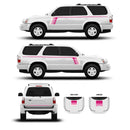 Taco Vinyl Checkered Stripe Kit for 4Runner (1996-2002) - Aspire Auto Accessories
