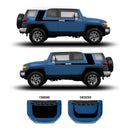 Taco Vinyl Checkered Stripe Kit for  FJ Cruiser (2007-2014) - Aspire Auto Accessories