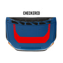 Taco Vinyl Checkered Stripe Kit for  FJ Cruiser (2007-2014) - Aspire Auto Accessories